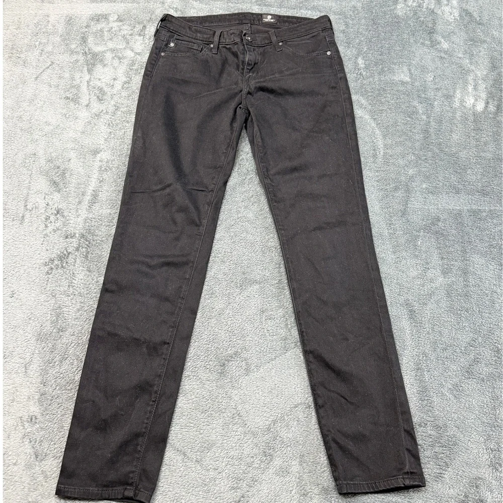 AG‎ Adriano Goldschmied Women's  Size 27P Black Skinny Jeans Made in USA
